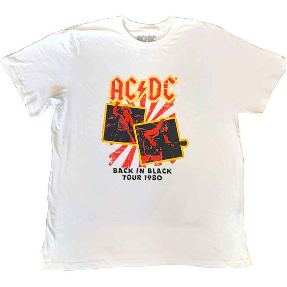 AC/DC - Back in Black Tour 1980 (T-Shirt) - Joco Records