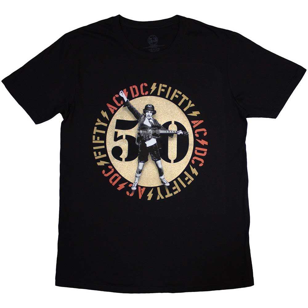 AC/DC - Gold Emblem (T-Shirt) - Joco Records