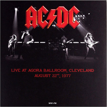 AC/DC - Live At Agora Ballroom, Cleveland Aug. 22, 1977 (Limited Broadcast Import, Orange Vinyl) (LP) - Joco Records