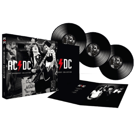 AC/DC - The Broadcast Collection (Limited Edition Import, Box Set) (3 LP) - Joco Records