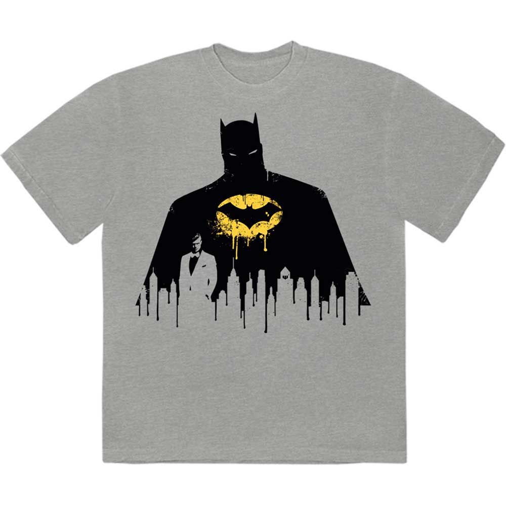DC Comics - Batman Silhouette Drip (T-Shirt) - Joco Records