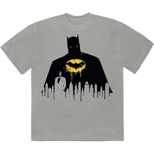 DC Comics - Batman Silhouette Drip (T-Shirt) - Joco Records