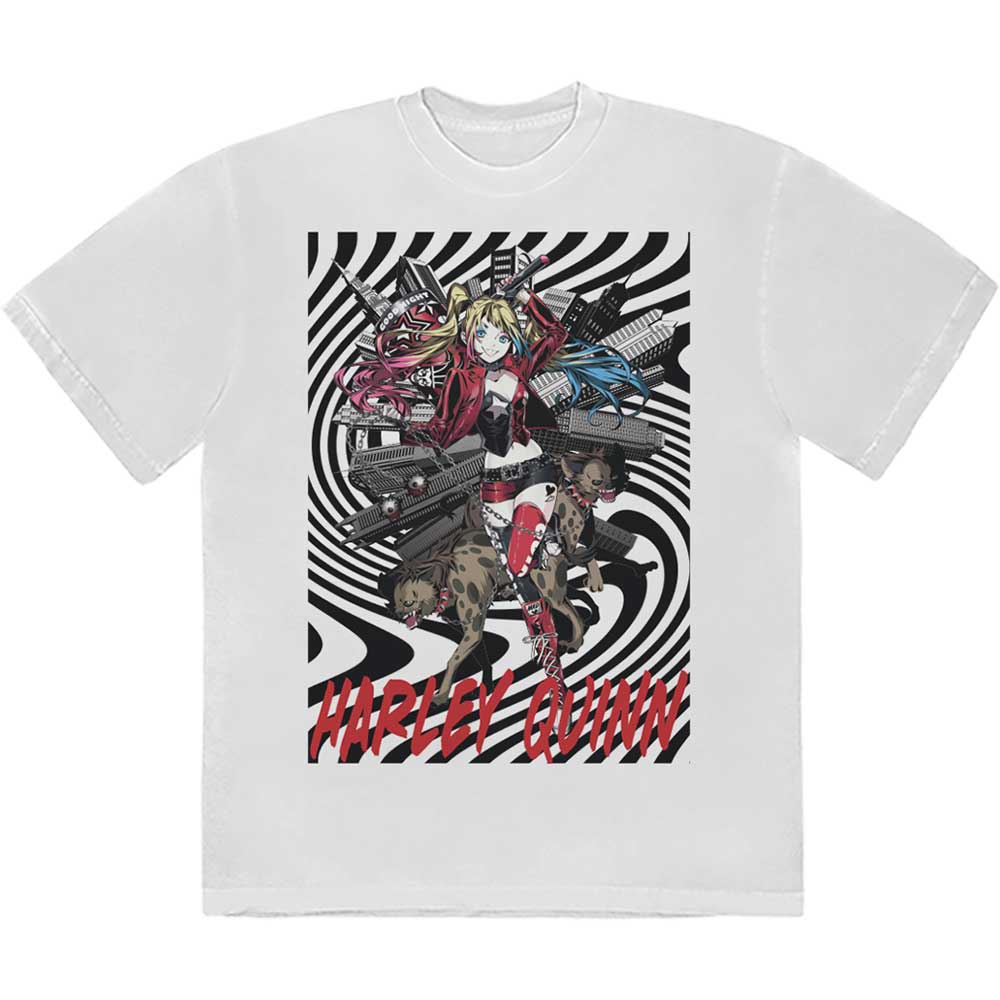 DC Comics - Harley Quinn Spiral (T-Shirt) - Joco Records