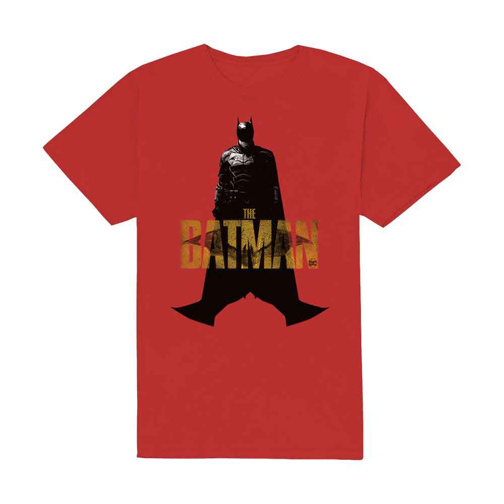 DC Comics - The Batman Yellow Text (T-Shirt) - Joco Records