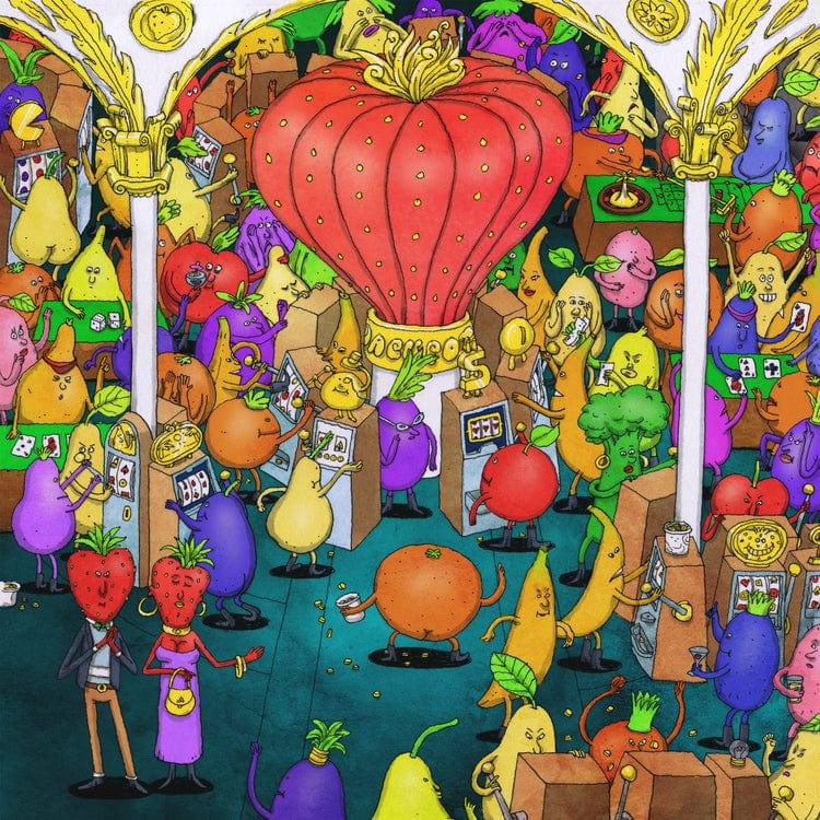 Dance Gavin Dance - Jackpot Juicer (Indie Exclusive, Yellow with Red & Black Splatter Vinyl) (2 LP) - Joco Records