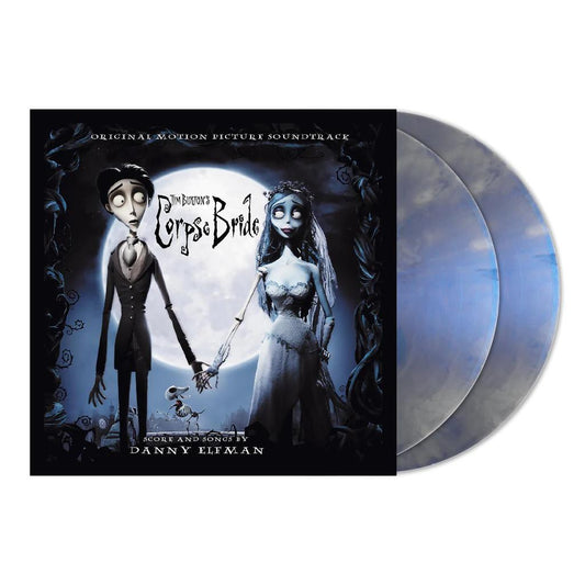 Danny Elfman - Corpse Bride (Original Motion Picture Soundtrack) (Iridescent Blue Vinyl) (2 LP) - Joco Records