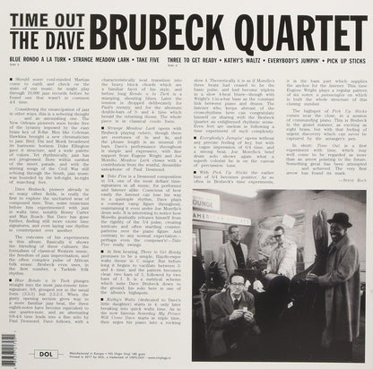 Dave Brubeck Quartet - Time Out (Gatefold, 180 Gram) (LP) - Joco Records