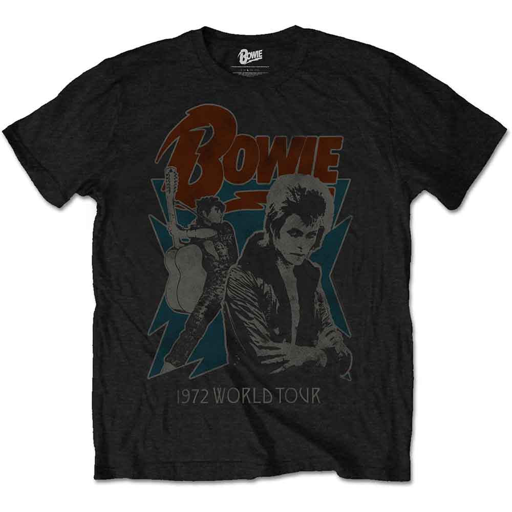 David Bowie - 1972 World Tour (T-Shirt) - Joco Records