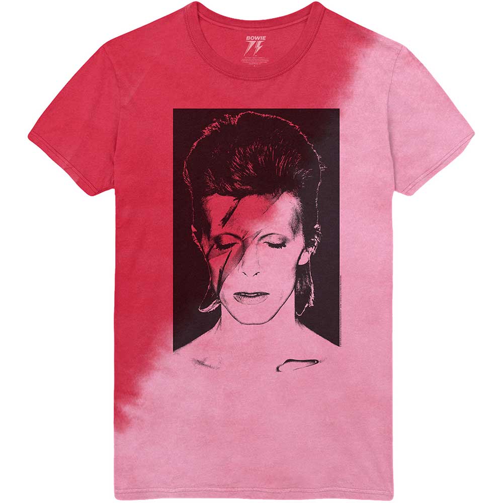 David Bowie - Aladdin Sane - Face Tee (T-Shirt) - Joco Records