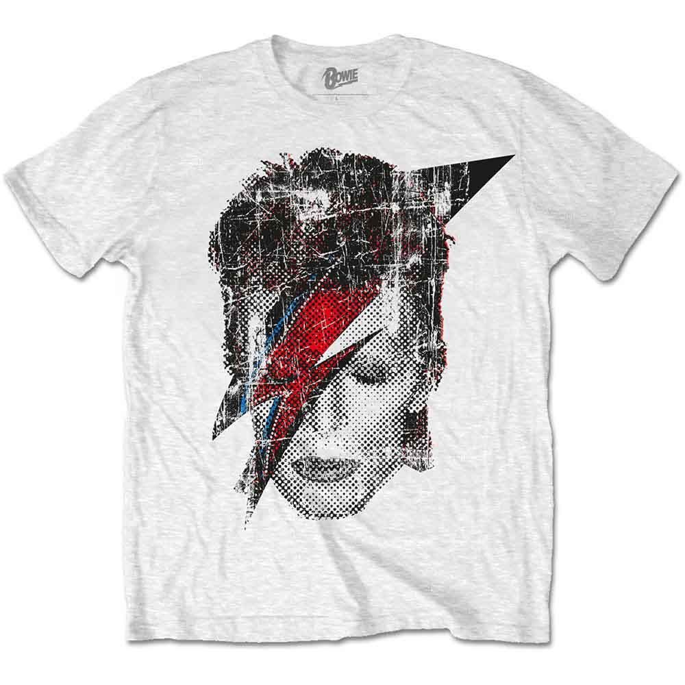 David Bowie - Halftone Flash Face (T-Shirt) - Joco Records