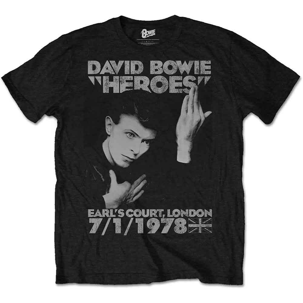 David Bowie - Heroes Earls Court (T-Shirt) - Joco Records