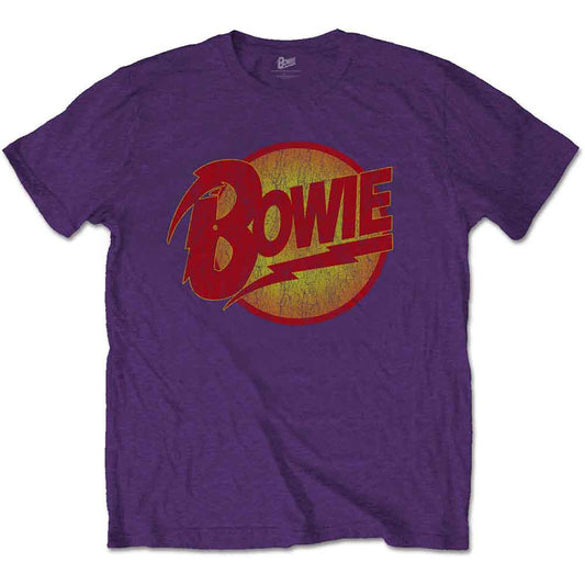 David Bowie - Vintage Diamond Dogs Logo Tee (T-Shirt) - Joco Records