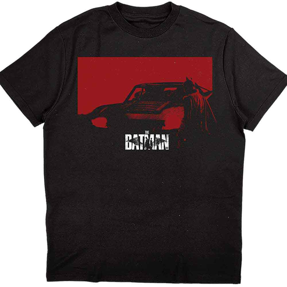 Dc Comics - The Batman Red Car (T-Shirt) - Joco Records