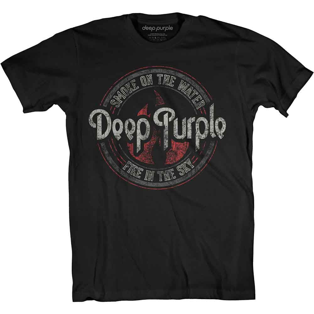 Deep Purple - Smoke Circle (T-Shirt) - Joco Records
