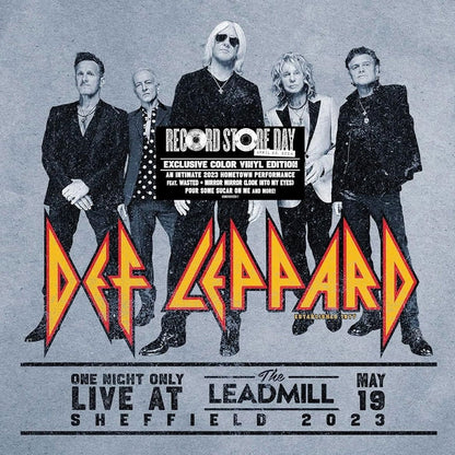 Def Leppard - One Night Only: Live At The Leadmill 2023 (RSD 4.2024 Exclusive) (LP) - Joco Records