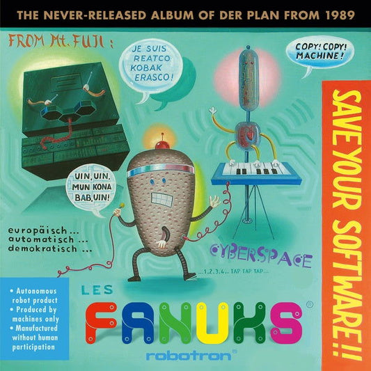 Der Plan - Save Your Software!! (The Never-Released Album Of Der Plan From 1989) (Vinyl) - Joco Records