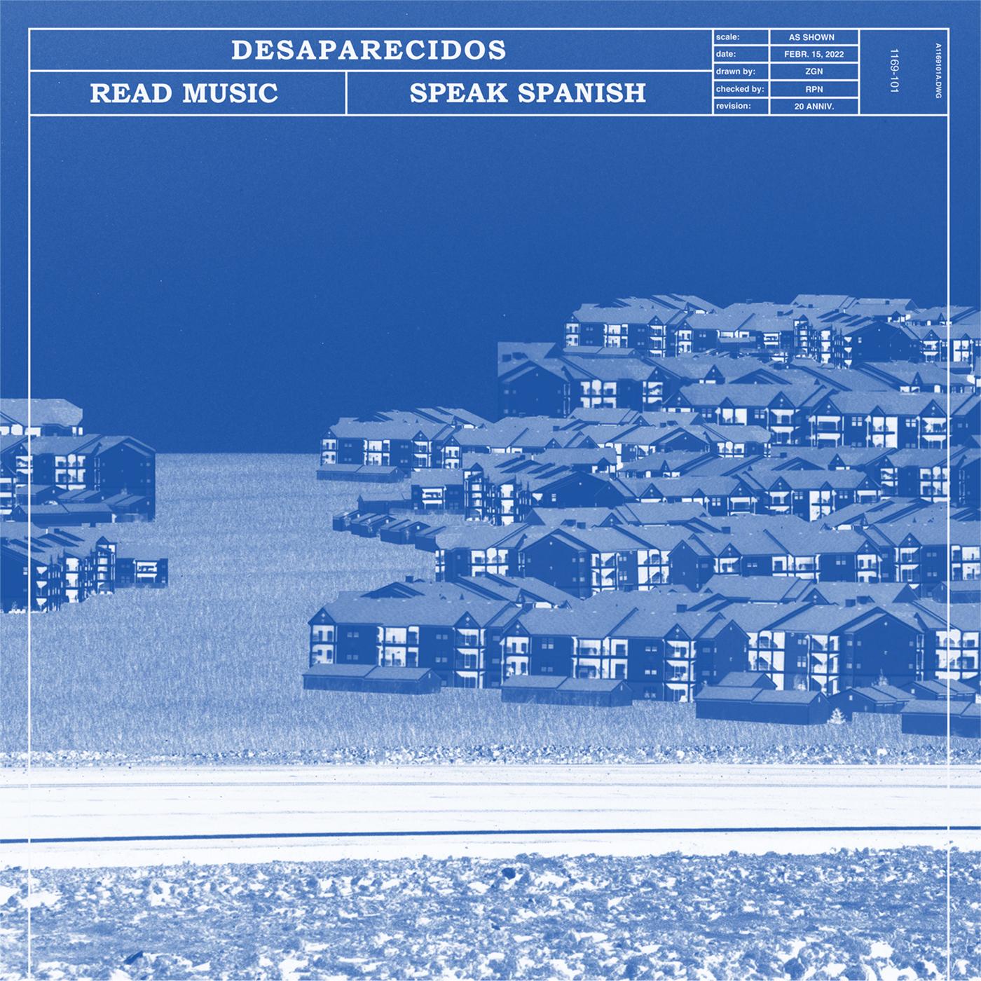 Desaparecidos - Read Music/Speak Spanish (Remastered) (TRANSPARENT BLUE VINYL) - Joco Records