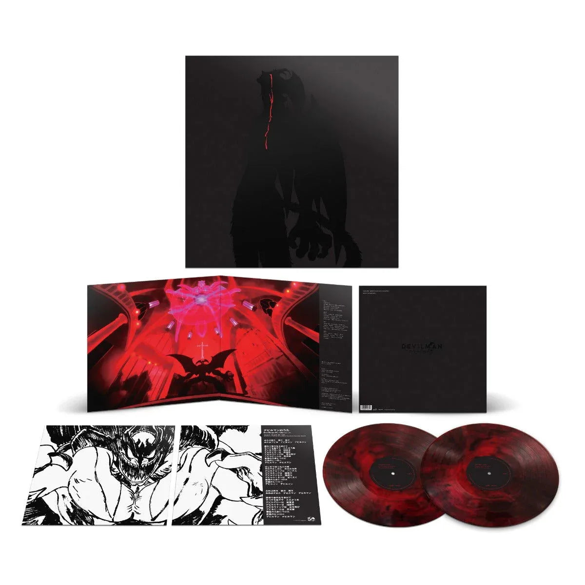 Devilman Crybaby - Devilman Cry Baby (Original Soundtrack) (Gatefold LP Jacket) (2 LP) - Joco Records