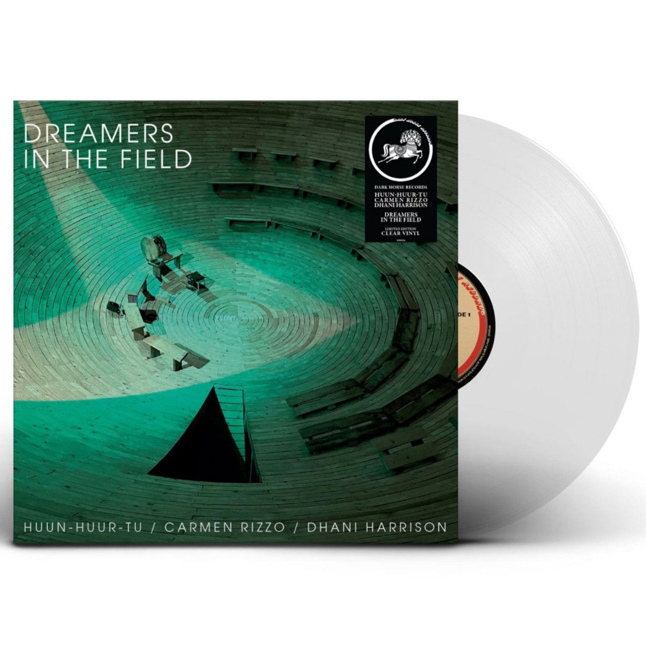 Huun-Huur-Tu / Carmen Rizzo / Dhani Harrison – Dreamers In The Field (RSD 4.2024 Exclusive, Clear Vinyl) (LP) - Joco Records