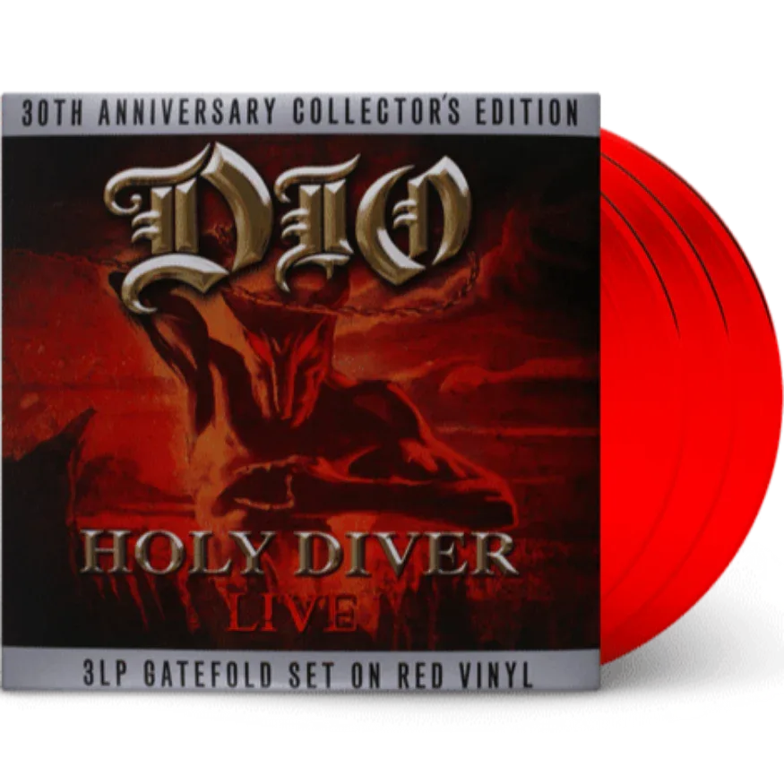 Dio - Holy Diver: Live (Limited Edition, Red Vinyl) (3 LP)