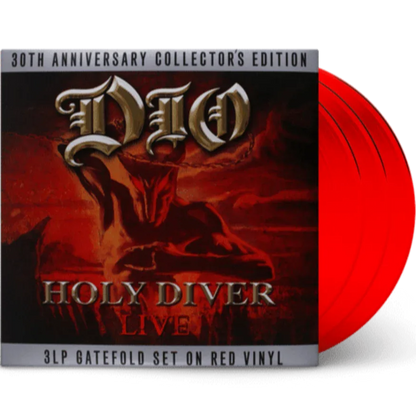 Dio - Holy Diver: Live (Limited Edition, Red Vinyl) (3 LP)