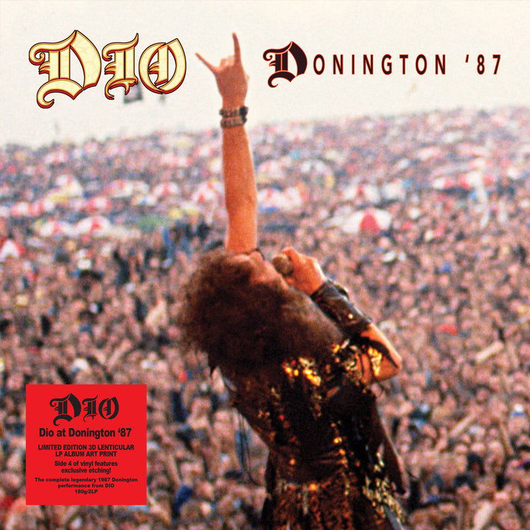 Dio - Dio At Donington '87 (Limited Edition Lenticular Cover)  (Vinyl) - Joco Records