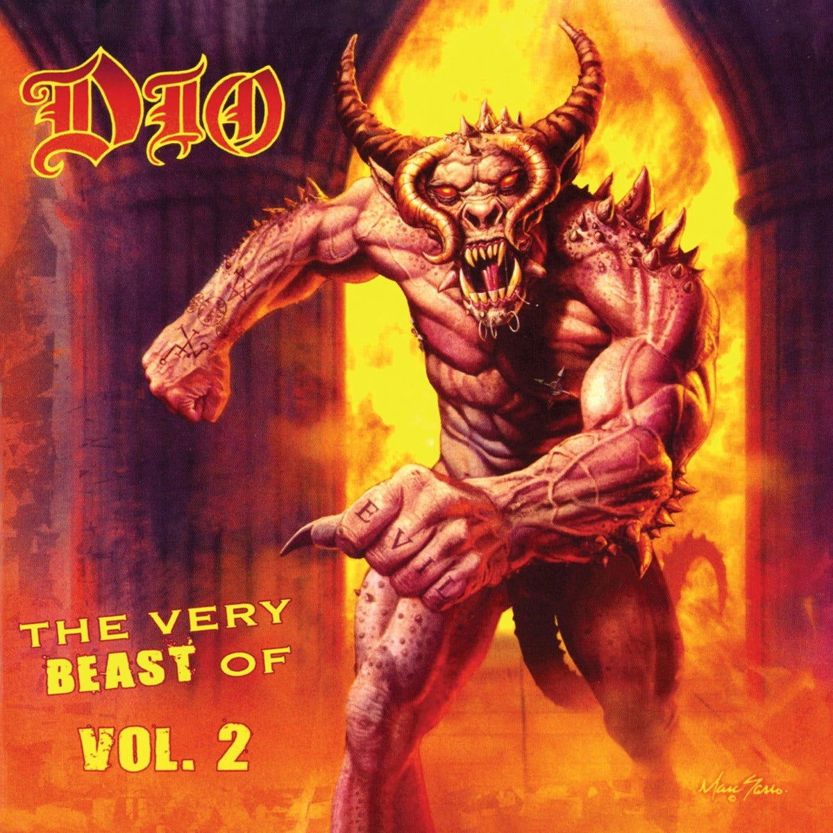 Dio - The Very Best Of Dio, Vol. 2 (Limited Edition, Dragon's Fire Vinyl) (2 LP) - Joco Records