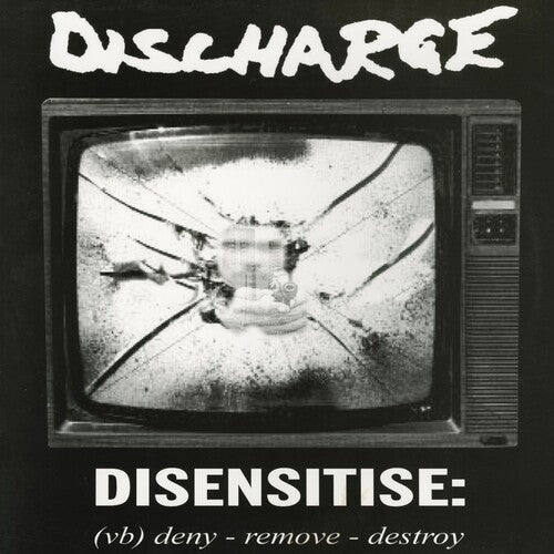Discharge - Disensitise (Bonus Tracks) (Limited Edition, White Vinyl) - Joco Records