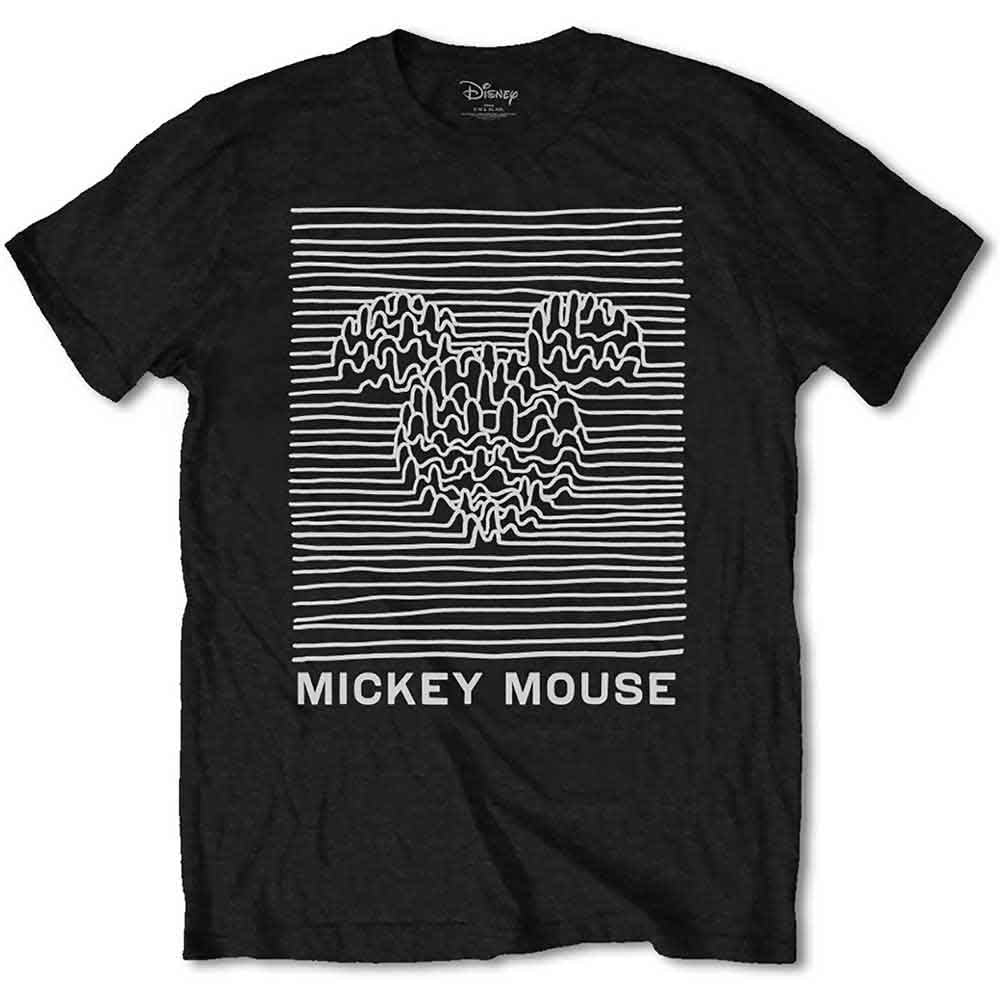 Disney - Mickey Mouse Unknown Pleasures (T-Shirt) - Joco Records