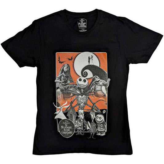 Disney - The Nightmare Before Christmas Orange Moon (T-Shirt) - Joco Records