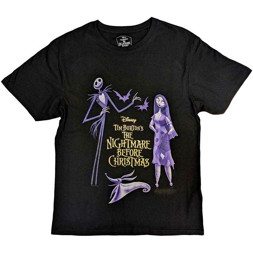 Disney - The Nightmare Before Christmas Purple Characters (T-Shirt) - Joco Records