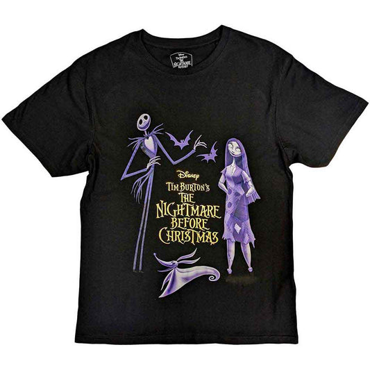 Disney - The Nightmare Before Christmas Purple Characters (T-Shirt) - Joco Records