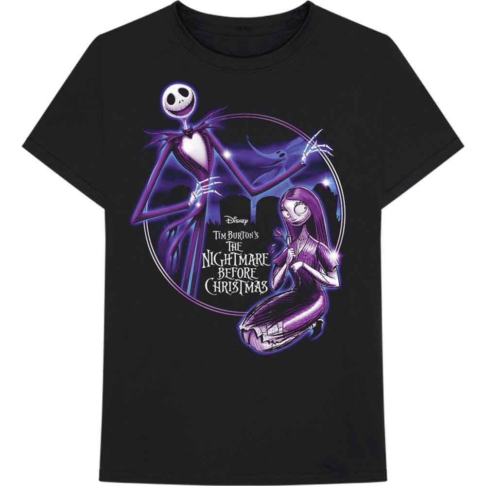Disney - The Nightmare Before Christmas Purple Graveyard (T-Shirt) - Joco Records