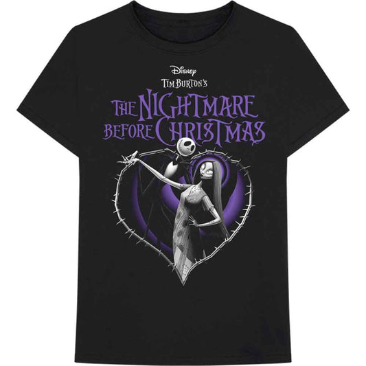 Disney - The Nightmare Before Christmas Purple Heart (T-Shirt) - Joco Records