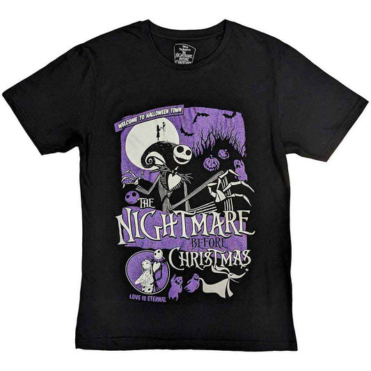 Disney - The Nightmare Before Christmas Welcome To Halloween Town (T-Shirt) - Joco Records