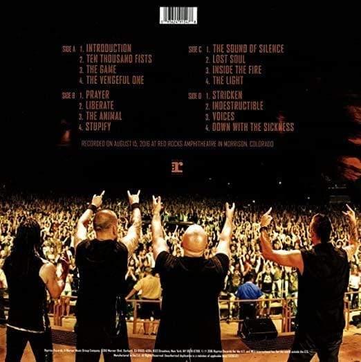 Disturbed - Disturbed - Live at Red Rocks (Limited Edition, Explicit) (2 LP) - Joco Records