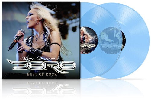 Doro - Magic Diamonds - Best Of Rock (Curacao Blue Vinyl, Gatefold) (2 LP)