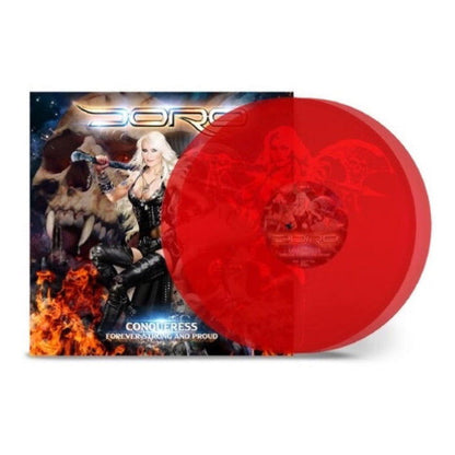 Doro - Conqueress - Forever Strong & Proud (Indie Exclusive, Red Vinyl) (2 LP) - Joco Records