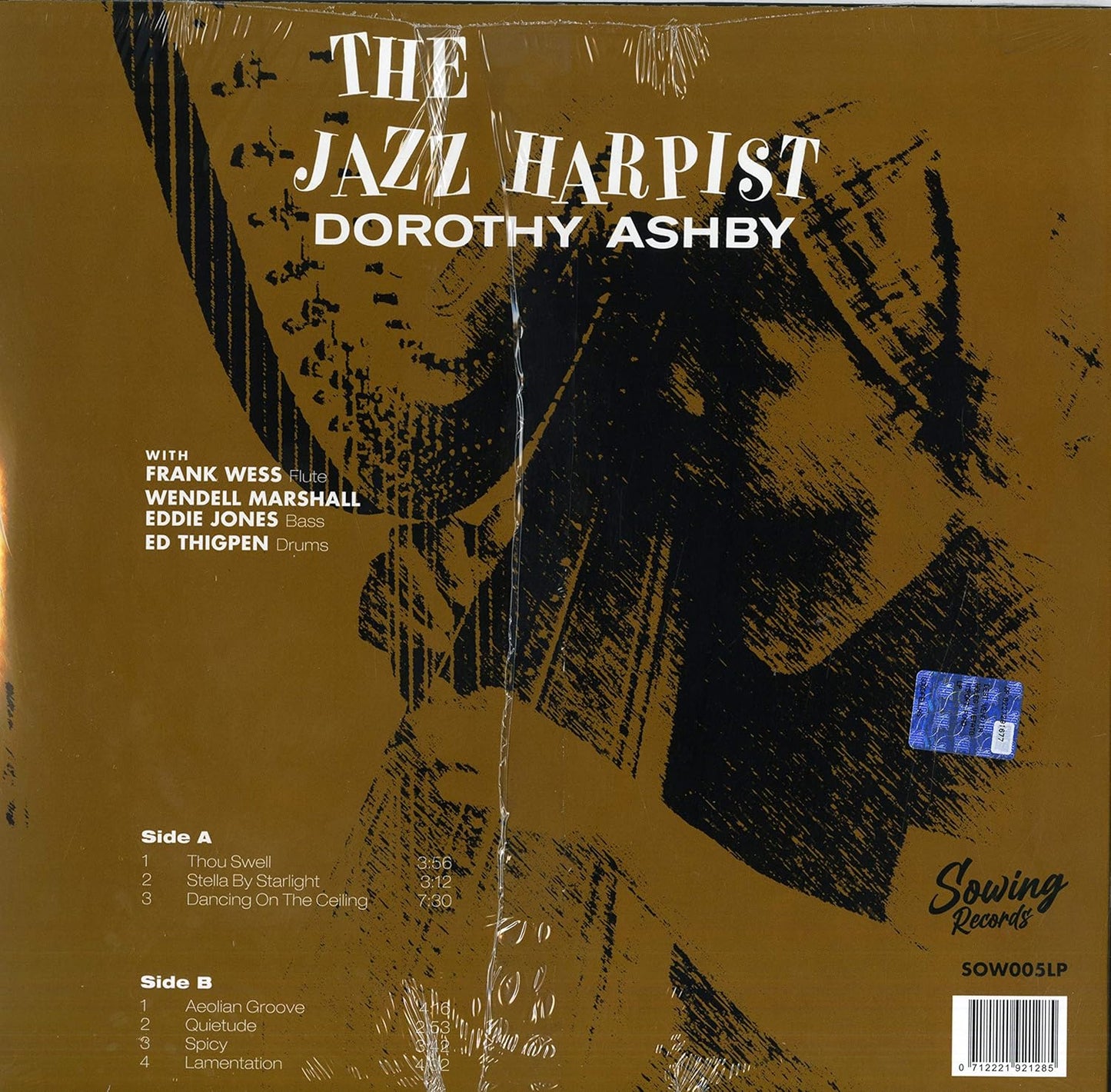 Dorothy Ashby - The Jazz Harpist (LP) - Joco Records