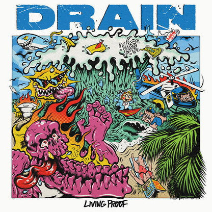 Drain - Living Proof (Explicit Content) (Indie Exclusive, Color Vinyl, Purple, Gatefold LP Jacket) - Joco Records