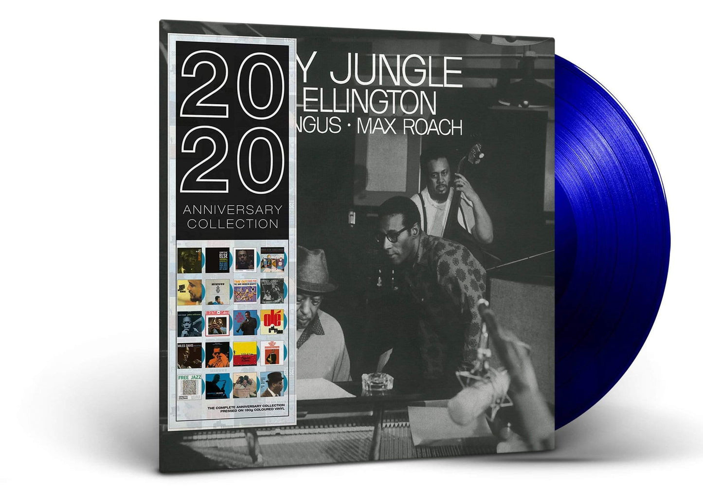 Duke Ellington & Charles Mingus & Max Roach - Money Jungle (Limited Edition, Remastered, Blue Vinyl) (LP) - Joco Records