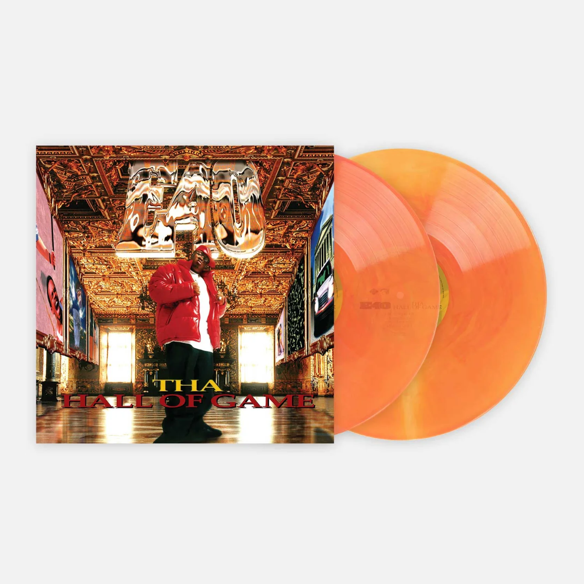 E-40 - Tha Hall Of Game (Limited Edition, "Rapper'S Ball" Red Color Vinyl) (2 LP) - Joco Records