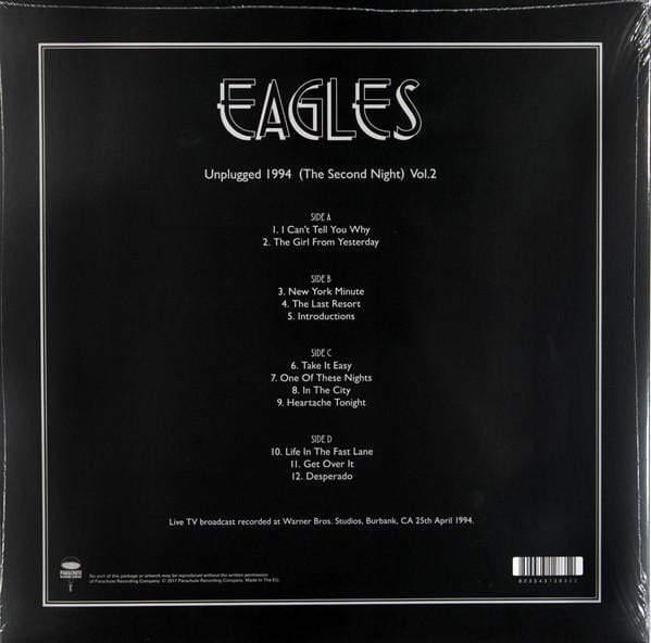 Eagles - Unplugged 1994 (The Second Night) Vol. 2 (2 LP) - Joco Records