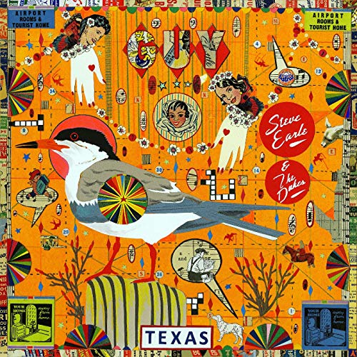 Steve Earle & The Dukes - Guy (Limited Edition, Orange & Red Swirl Vinyl) (2 LP) - Joco Records