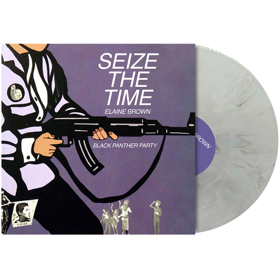 Elaine Brown - Seize The Time - Black Panther Party (White Vinyl) (LP) - Joco Records