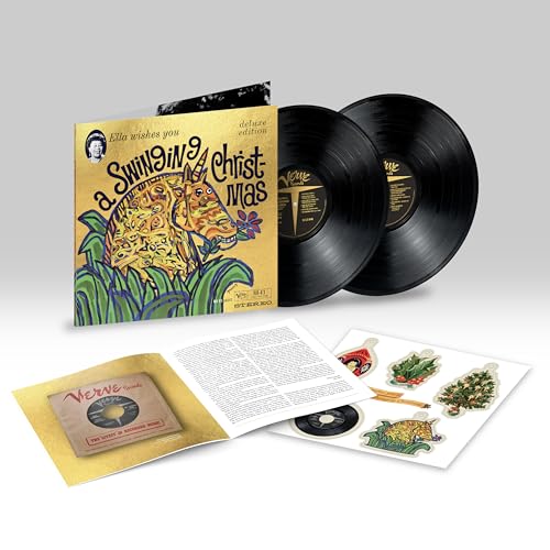 Ella Fitzgerald - Ella Wishes You A Swinging Christmas (Deluxe Edition) (2 LP) - Joco Records