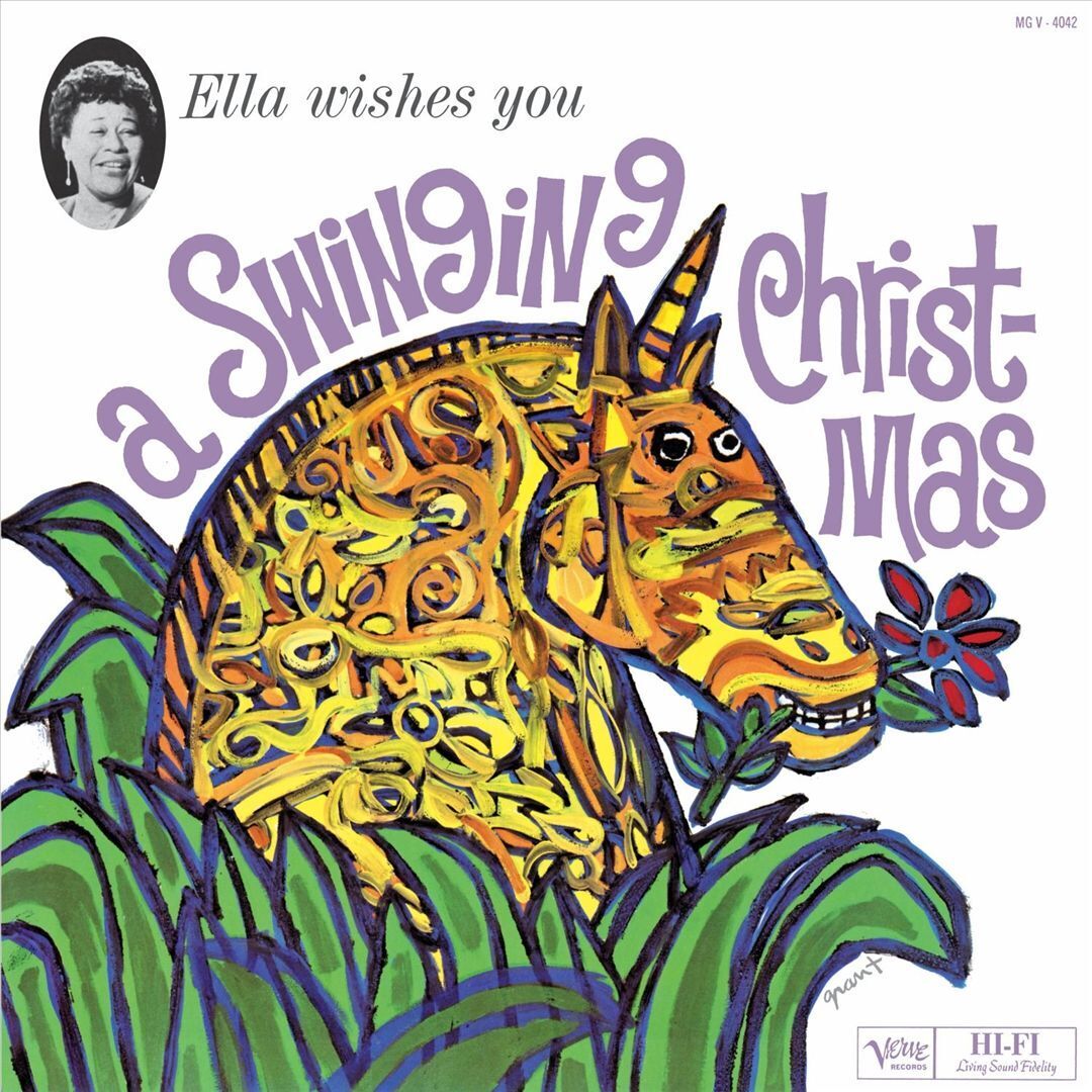 Ella Fitzgerald - Ella Wishes You A Swinging Christmas (Import) (LP) - Joco Records