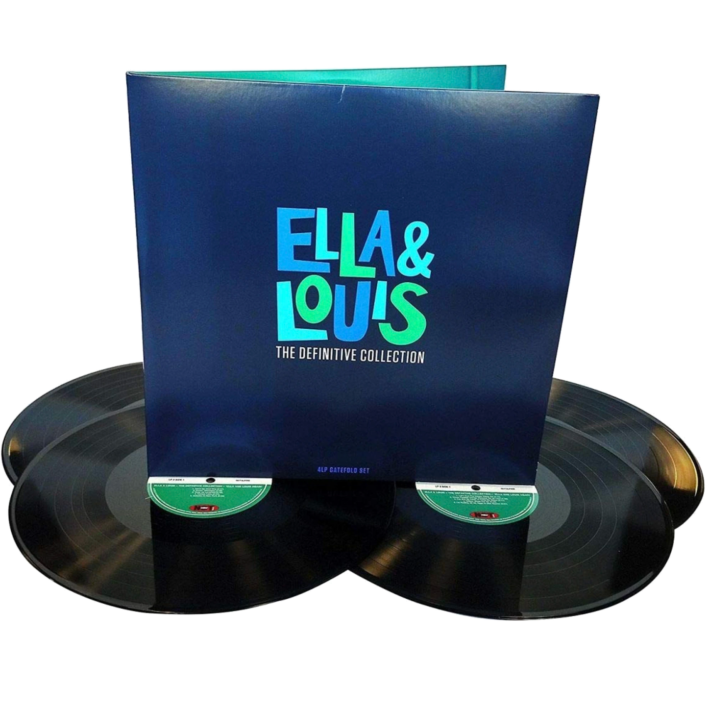 Ella Fitzgerald & Louis Armstrong - Ella & Louis - The Definitive Collection (Import) (4 LP) - Joco Records