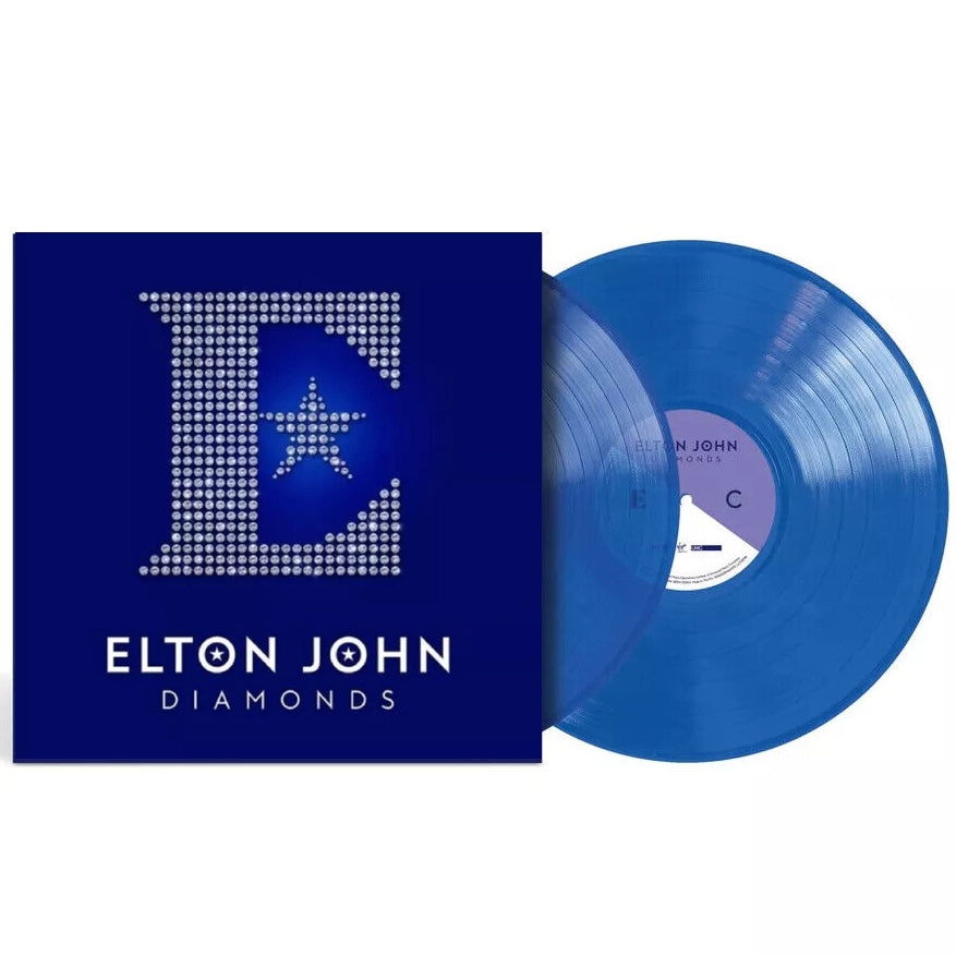 Elton John - Diamonds (Limited Edition Import, Blue Vinyl) (2 LP) - Joco Records