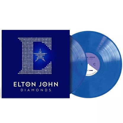 Elton John - Diamonds (Limited Edition Import, Blue Vinyl) (2 LP) - Joco Records